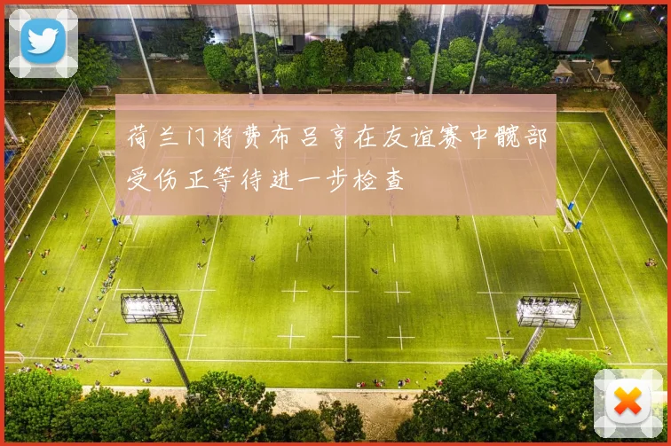 荷兰门将费布吕亨在友谊赛中髋部受伤正等待进一步检查