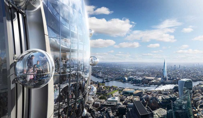 تصویر برج گل لاله لندن 