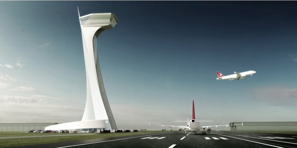 برج مراقبت فرودگاه جدید استانبول