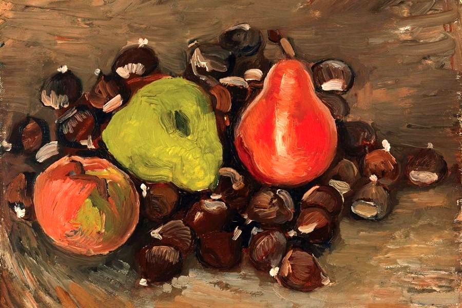 ونگوگ به عنوان صاحب اثر نقاشی میوه و بلوط تایید شد