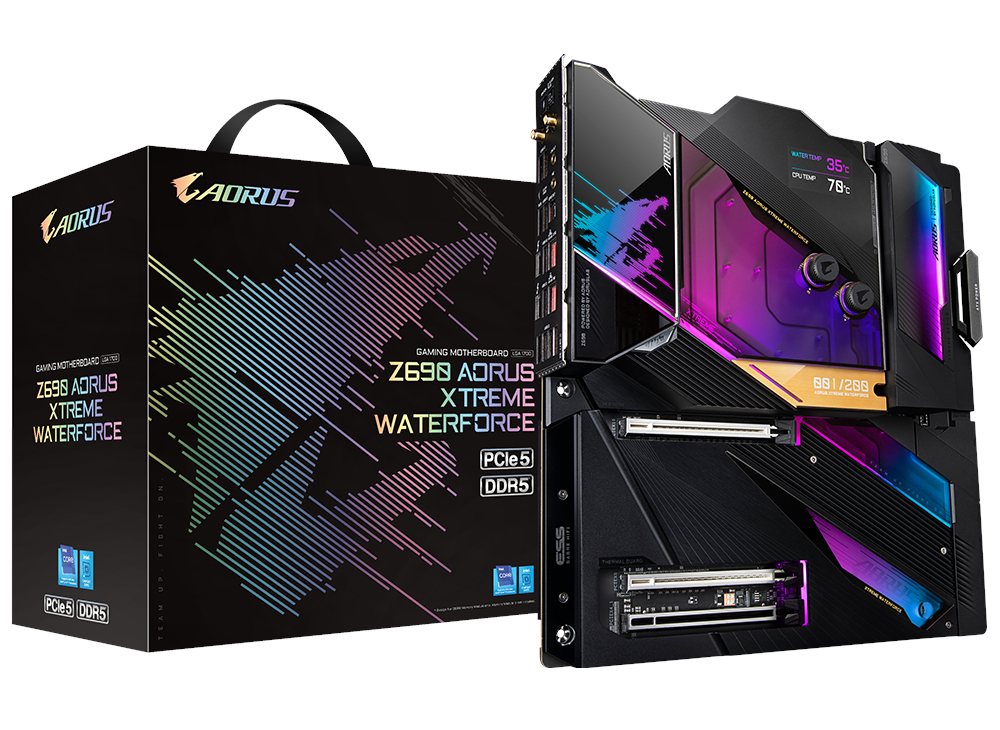 مادربرد آئوروس Z690 Xtreme WaterForce با قیمت بالاتر از 2000 دلار معرفی شد !