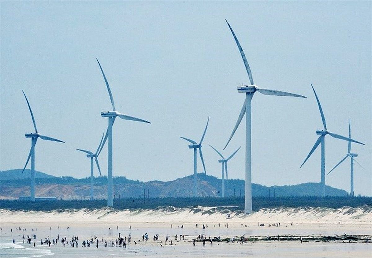  چین یک مزرعه بادی با ظرفیت تولید برق 240 مگاوات راه‌اندازی کرد