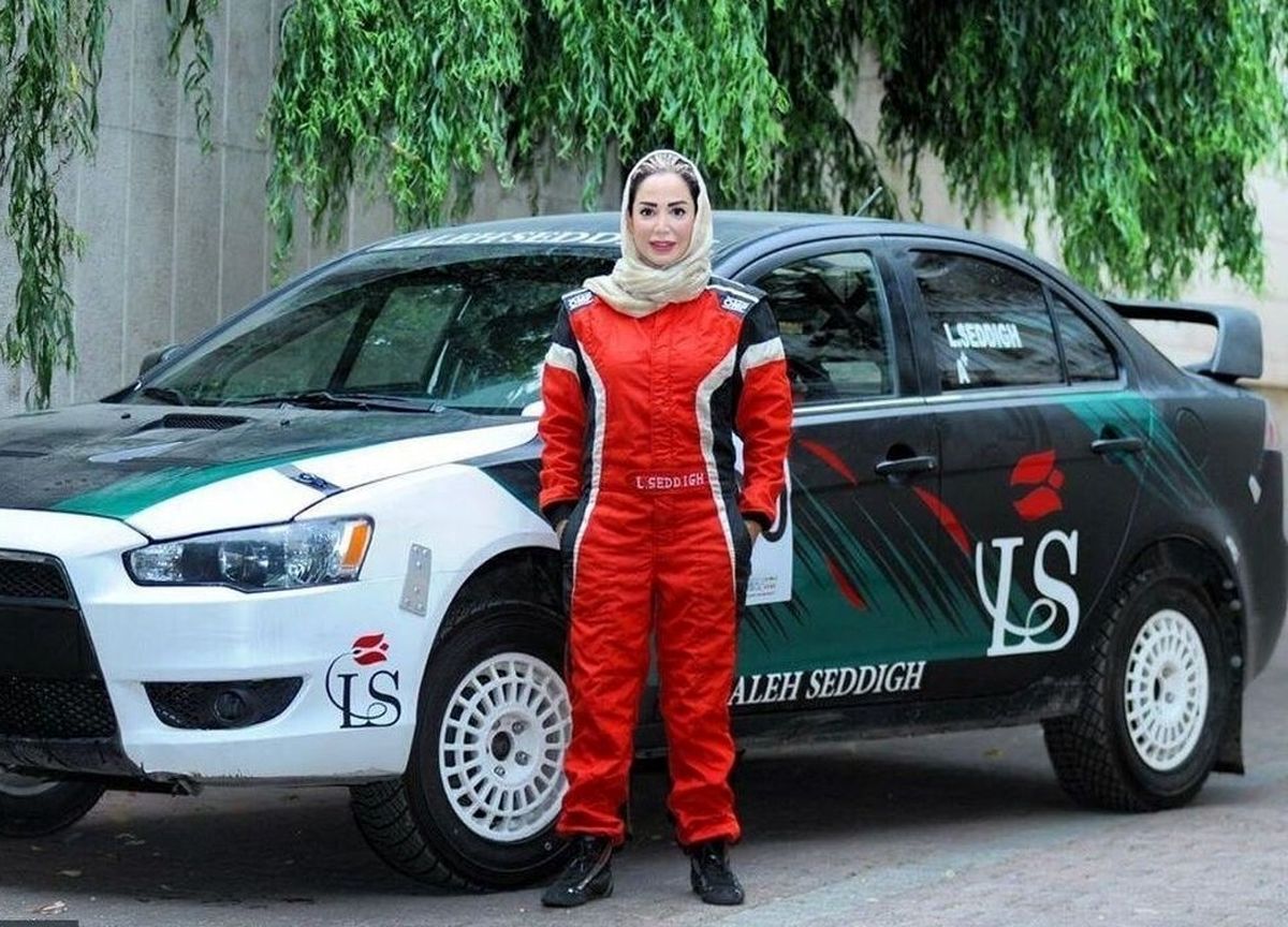  لاله صدیق: از طریق مراجع تقلید اجازه مسابقه اتومبیلرانی با مردان را گرفتم !